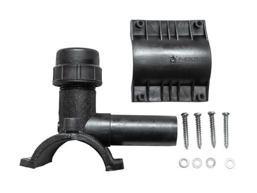 Седелка электросварная с фрезой PN16 SDR11 PE100 D63X32